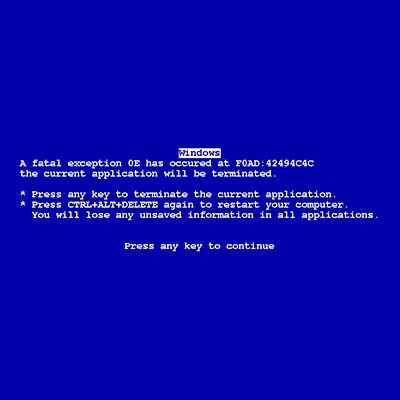 Technology Basics: Blue Screen of Death image