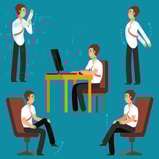 Here Are Some Desk Exercises to Keep You Healthy at Work image