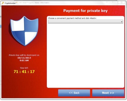 ALERT: Crypto Locker Ransomware Alert image
