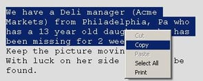 deli change email highlight