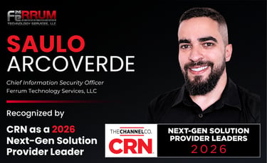 Built for What’s Next: CRN Recognizes Ferrum’s Saulo Arcoverde image
