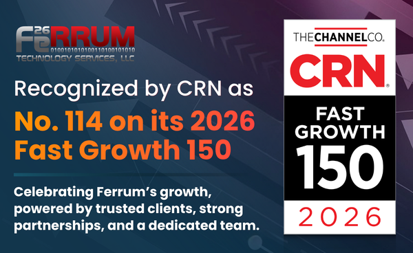 Ferrum Ranked No. 114 on CRN’s 2026 Fast Growth 150 image